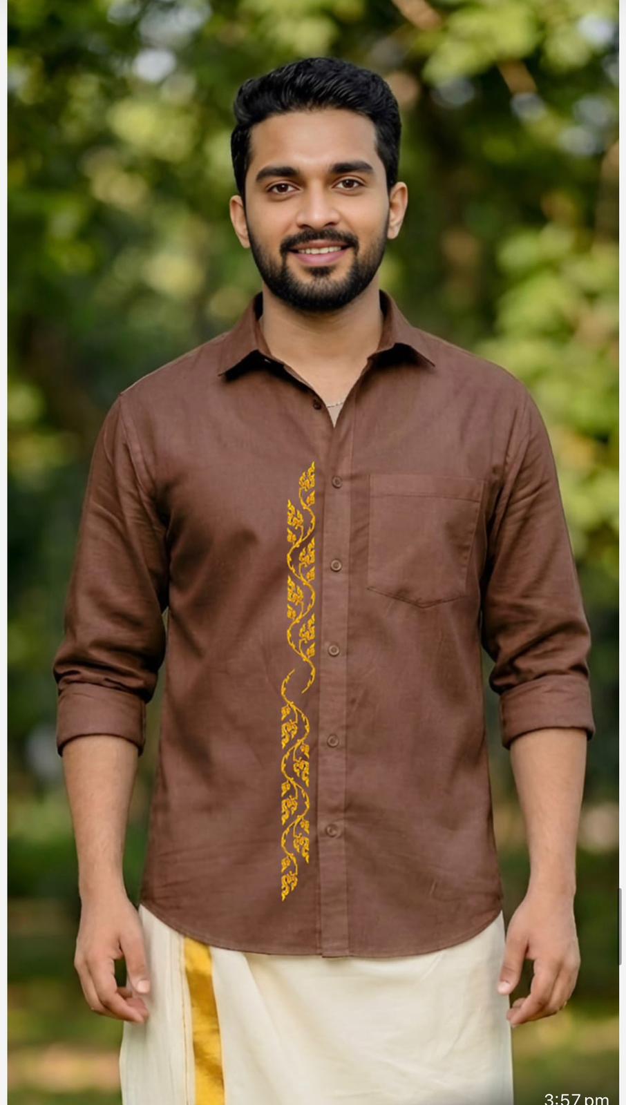 Advaith Men’s Ethnic Shirt